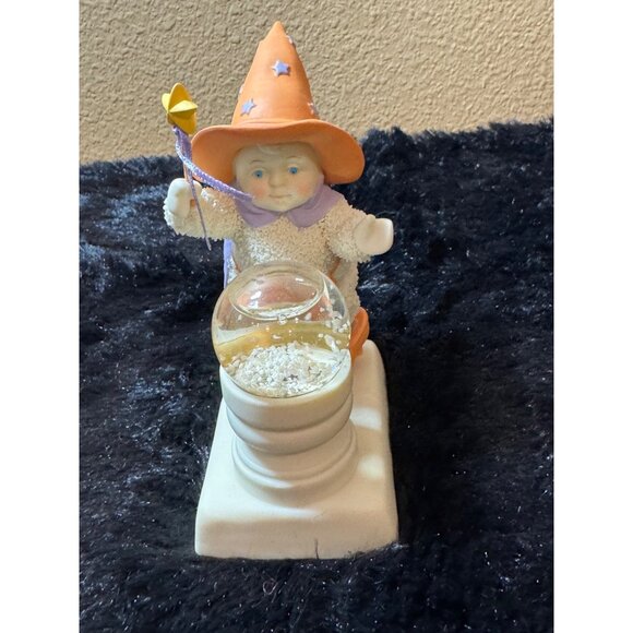 Department 56 Snowbabies "Your Future Looks Bright" Wizard Figurine Collectible - Picture 7 of 10